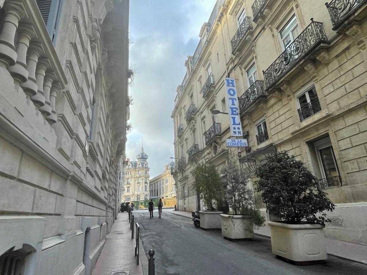 Hotel De La Comedie Montpellier Exterior foto